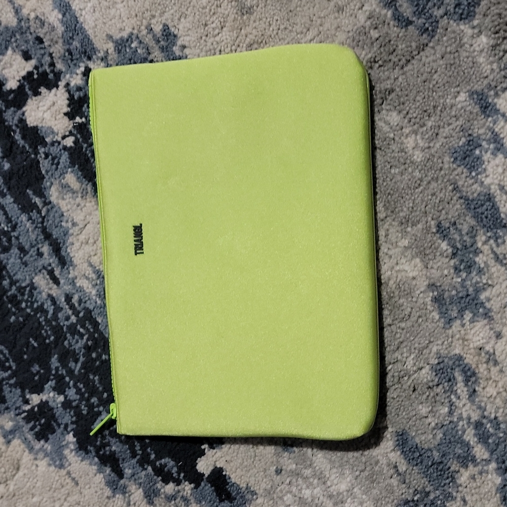 triangl swimwear Neon Lime Travel Pouch